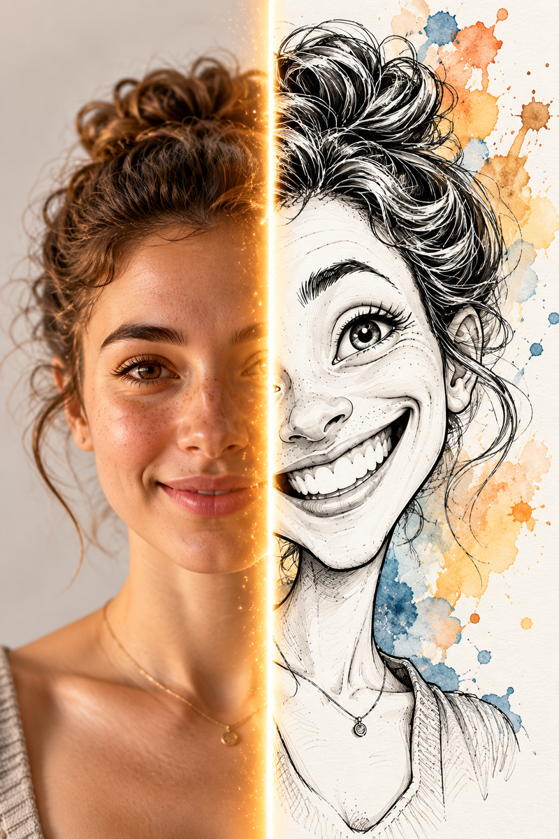 Votre portrait prend vie
